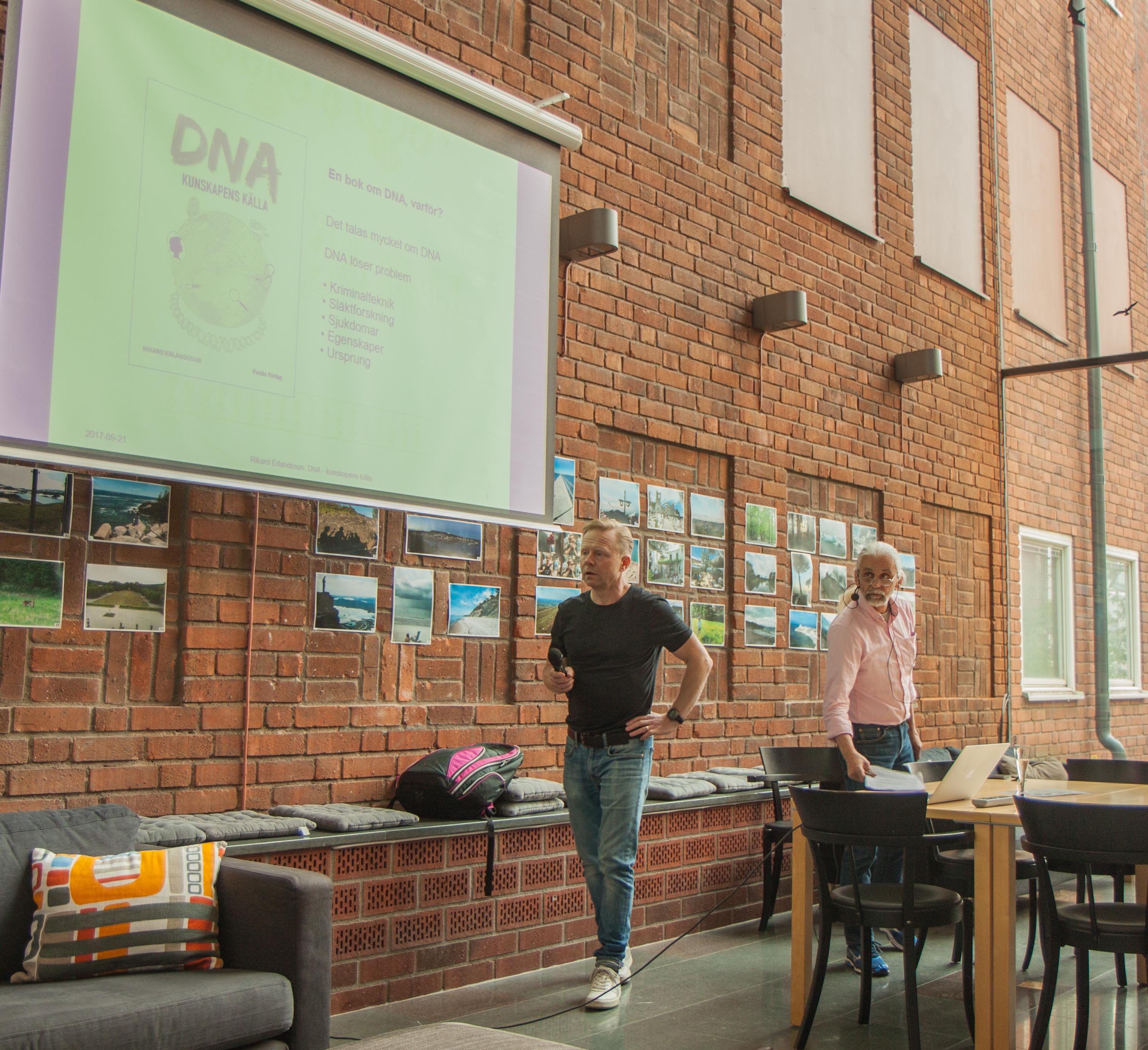 Patrik introducerar f&ouml;rfattaren